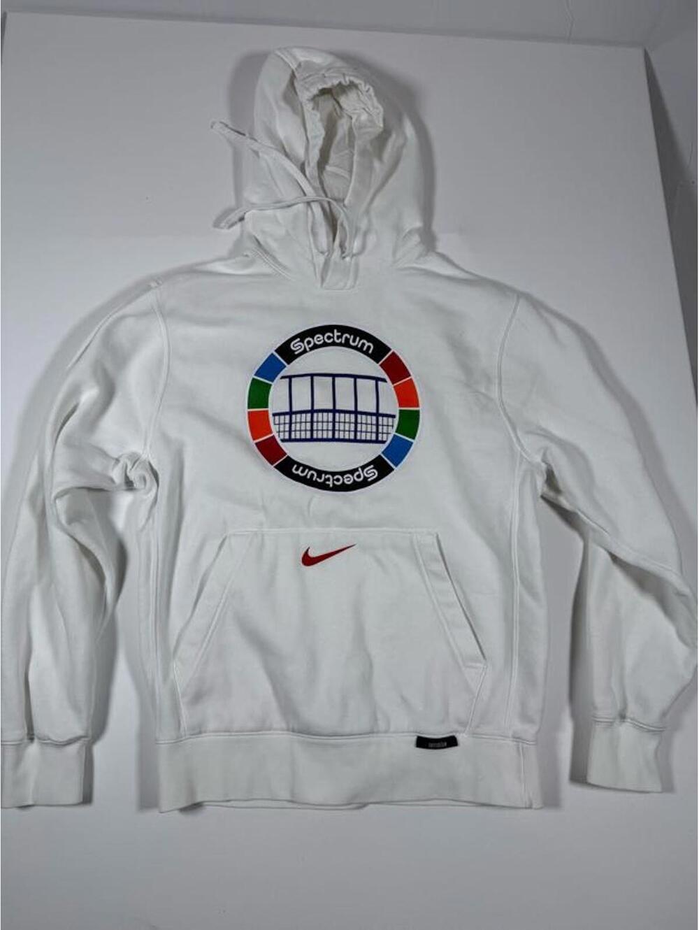 Nike NBA Spectrum White Hoodie Small